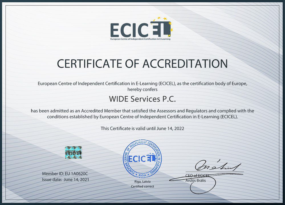 ECIC Certification